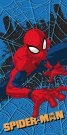 JERRY FABRICS Ručnik Micro Spiderman Plavi 05 Poliester, 70/140 cm Oušky, ručnici, pončo - **plážové osušky** → **plažne ručnike**