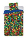 FARO Posteljina Kocke Colorful Pamuk, 140/200, 70/90 cm