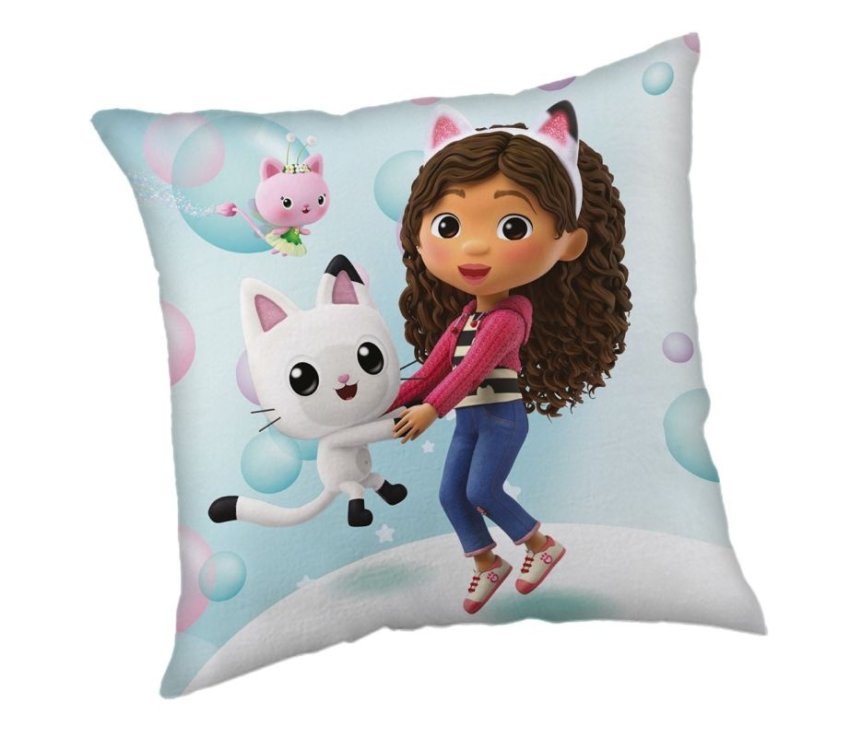JERRY FABRICS Jastučnica Gábinin čarobni dom Bubbles Poliester, 40/40 cm - jastučići s punjenjem