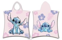 JERRY FABRICS Pončo Lilo and Stitch Pink Bavlna - Froté, 50/115 cm Oušky, ručnici, pončo - **ponča**
