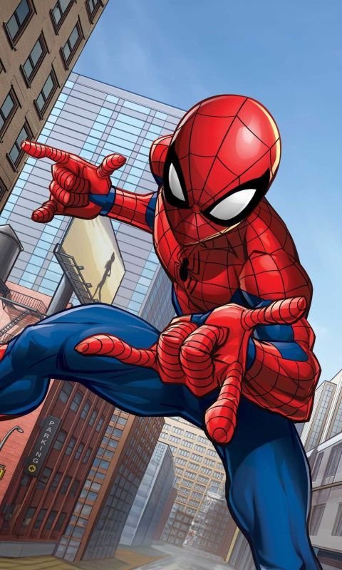 JERRY FABRICS Dječji ručnik Spiderman Pamuk - Frotir, 50/30 cm - Dječji ručnici 50×30 cm