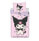 JERRY FABRICS Posteljina Kuromi HK067 Pamuk, 140/200, 70/90 cm Posteljina sa licencijom