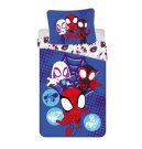 JERRY FABRICS Posteljina Spidey Pamuk, 140/200, 70/90 cm Posteljina sa licencijom
