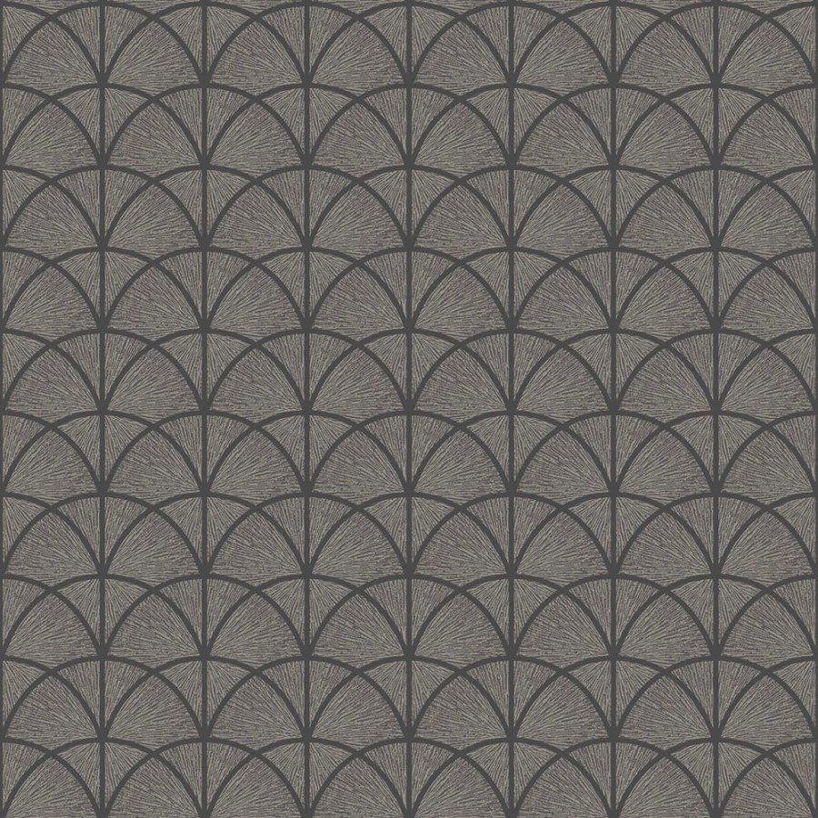 Flis tapeta za zid, crna, grafička, Art Deco, 7770, Adorn, Borastapeter | Ljepilo Gratis
