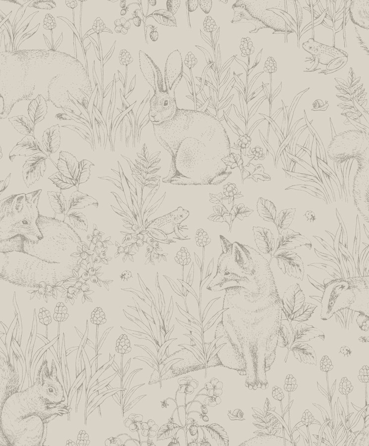 Flis tapeta za zid, sivo-bež, životinjice, 6922, Newbie Wallpaper, Borastapeter | Ljepilo Gratis Flis tapeta za zid, sivo-bež, životinjice, 6922, Newbie Wallpaper, Borastapeter | Ljepilo Gratis