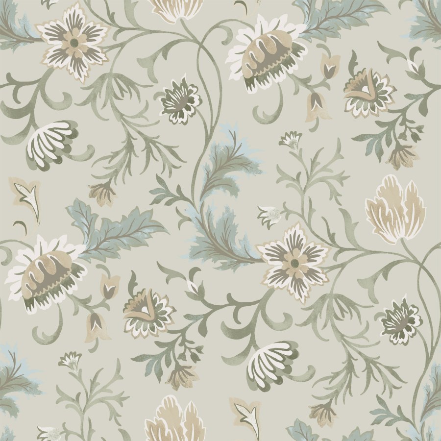 Esta Home - Bež flis cvjetna tapeta za zid, 139412, Vintage Flowers, Esta Home Bež flis cvjetna tapeta za zid, 139412, Vintage Flowers, Esta Home - Esta Home