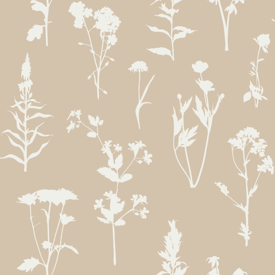 Esta Home - Bež flis tapeta za zid, cvijeće, listovi, 139484, Vintage Flowers, Esta Home Bež flis tapeta za zid, cvijeće, listovi, 139484, Vintage Flowers, Esta Home - Esta Home
