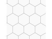 Esta Home - Geometrijska flis tapeta za zid, bijelo-crna, 139311, Bloom, Esta Home Geometrijska flis tapeta za zid, bijelo-crna, 139311, Bloom, Esta Home