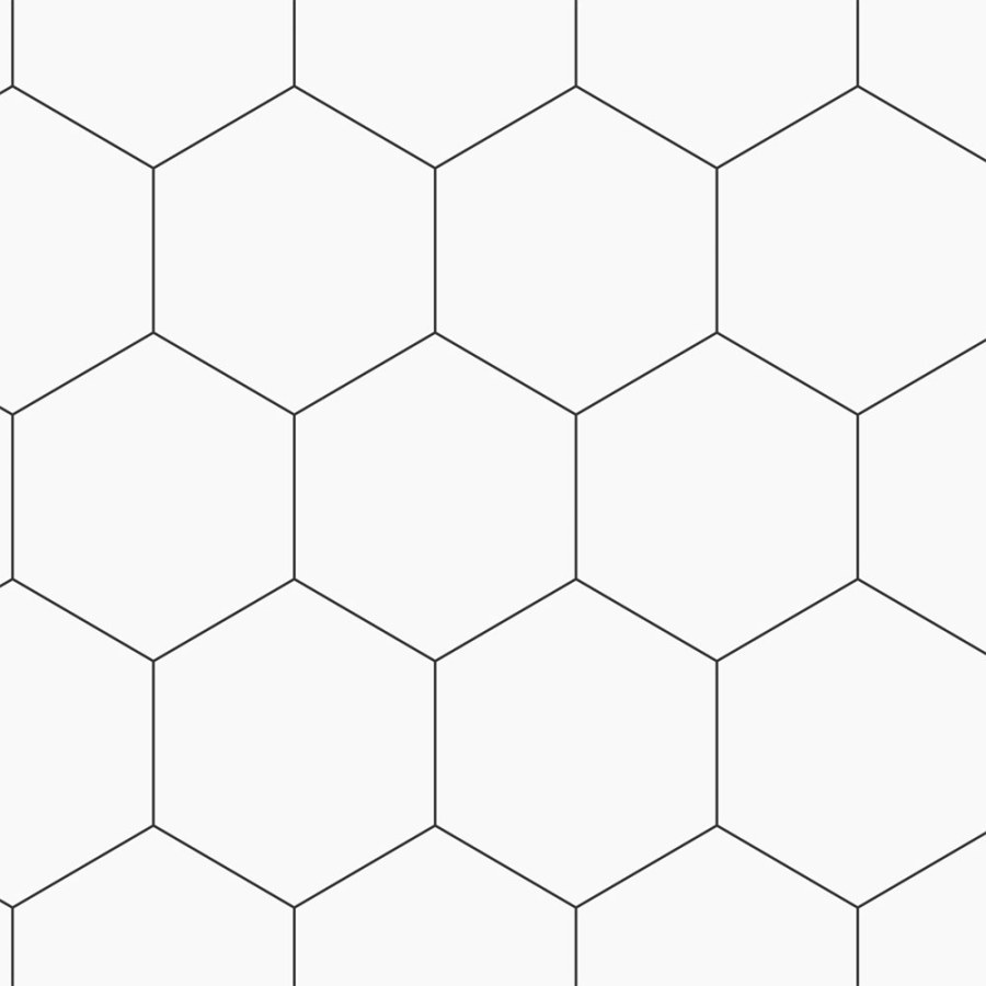 Geometrijska flis tapeta za zid, bijelo-crna, 139311, Bloom, Esta Home