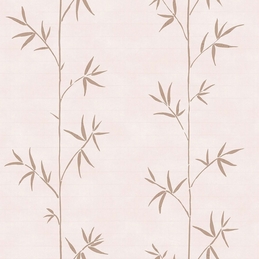 Smeđe-bež flis tapeta za zid, bambus 148727, Blush, Esta Home Smeđe-bež flis tapeta za zid, bambus 148727, Blush, Esta Home