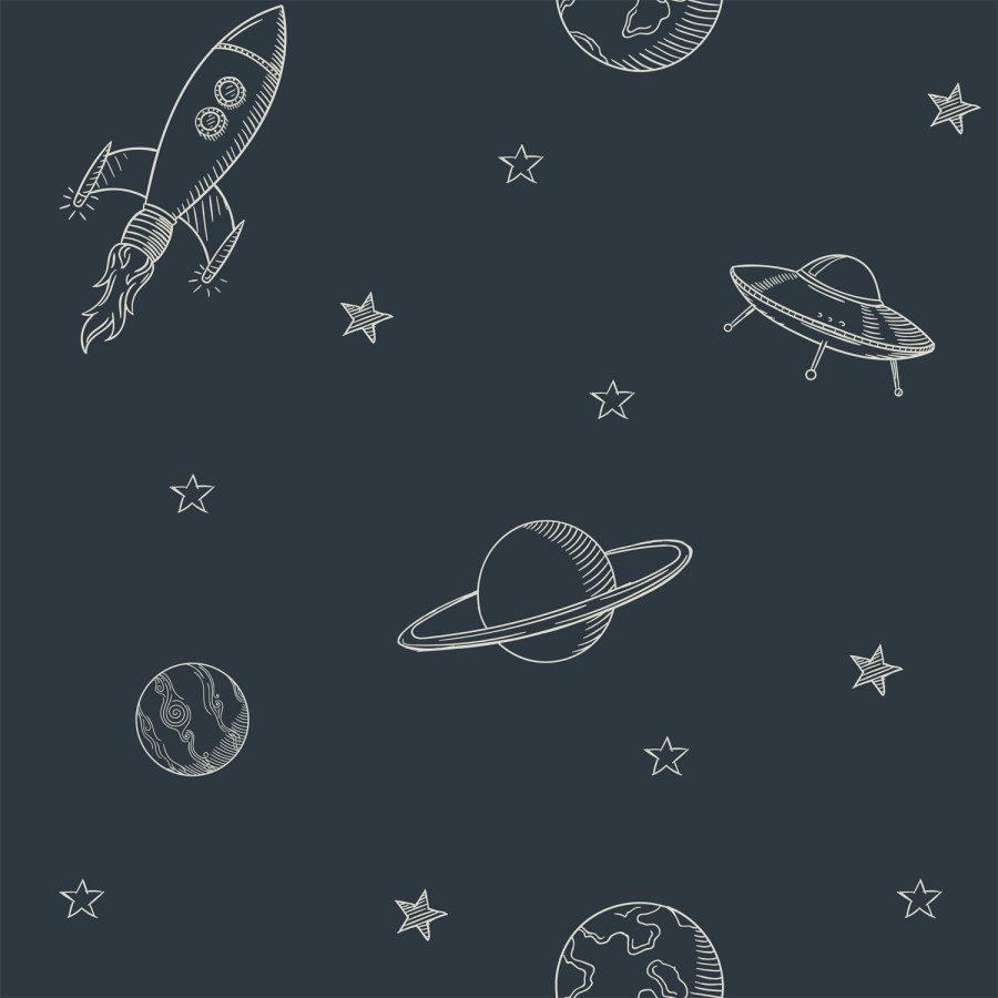 Plava flis tapeta za zid, Svemir, 139422, To the Moon and Back, Esta Home Plava flis tapeta za zid, Svemir, 139422, To the Moon and Back, Esta Home