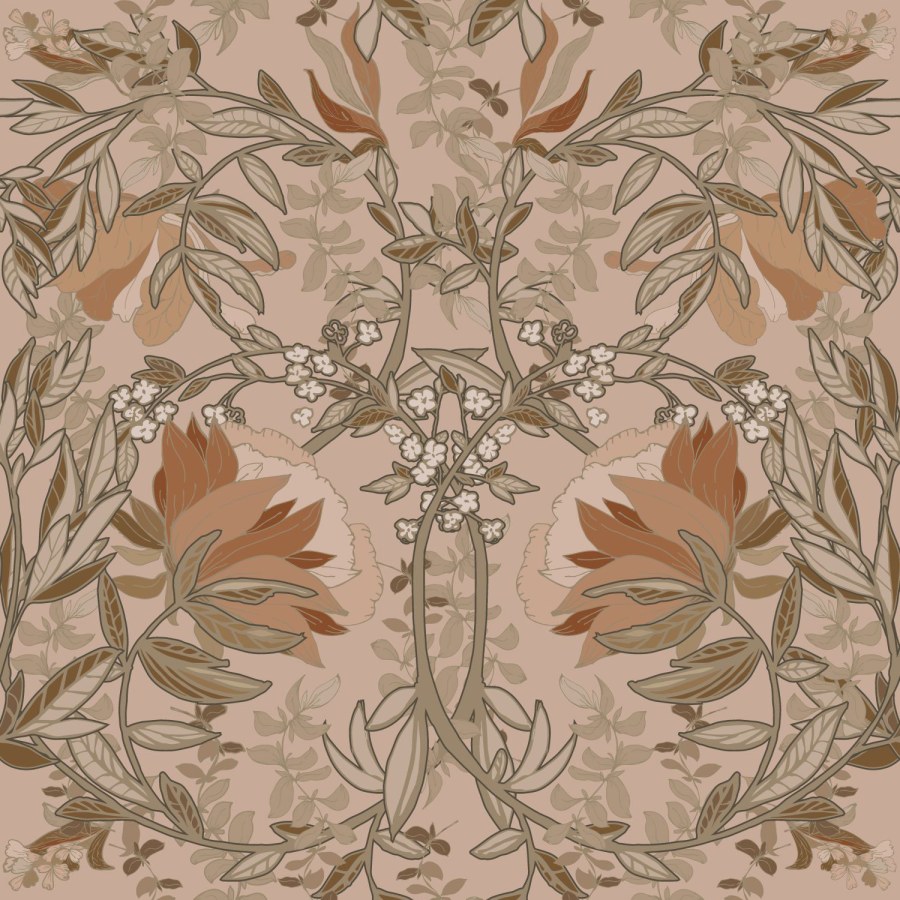 Secesijska flis cvjetna tapeta za zid, 139460, Vintage Flowers, Esta Home Secesijska flis cvjetna tapeta za zid, 139460, Vintage Flowers, Esta Home