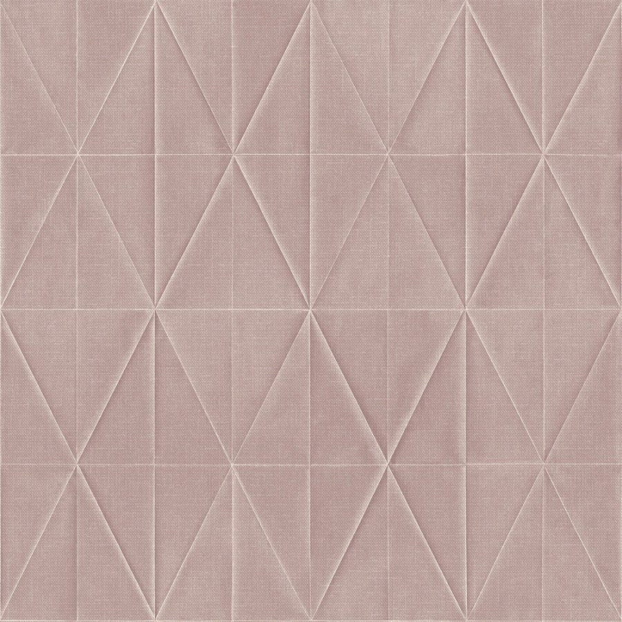 Staroružičasta geometrijska flis tapeta za zid, origami 148709, Blush, Esta Home Staroružičasta geometrijska flis tapeta za zid, origami 148709, Blush, Esta Home