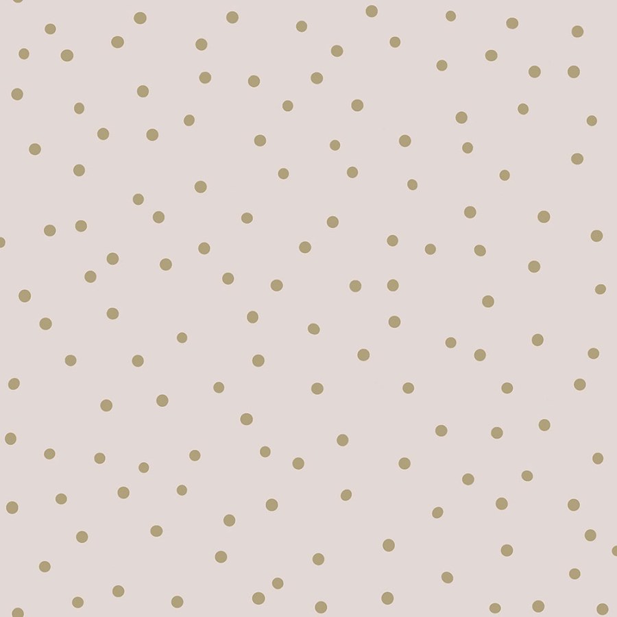 Staroružičasta flis tapeta za zid, zlatne točkice 139274, Forest Friends, Esta Staroružičasta flis tapeta za zid, zlatne točkice 139274, Forest Friends, Esta