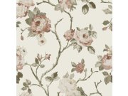 Flis cvjetna tapeta za zid, 139406, Vintage Flowers, Esta Home