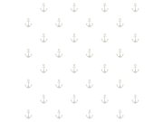 Flis tapeta bijela, srebrna sidra 138964, Regatta Crew, Esta Home Esta Home