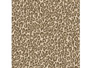 Flis tapeta smeđa - imitacija leopardove kože 139152, Paradise, Esta Home Esta Home