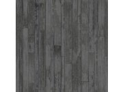Esta Home - Flis tapeta imitacija crnih drvenih obloga 128841, Black & White, Esta Flis tapeta imitacija crnih drvenih obloga 128841, Black & White, Esta