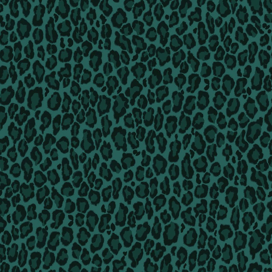 Flis tapeta za zid zelena - imitacija leopardove kože 139154, Paradise, Esta Home Flis tapeta za zid zelena - imitacija leopardove kože 139154, Paradise, Esta Home