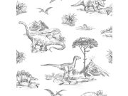 Flis tapeta za zid, Dinosauri 139269, Forest Friends, Esta Esta Home