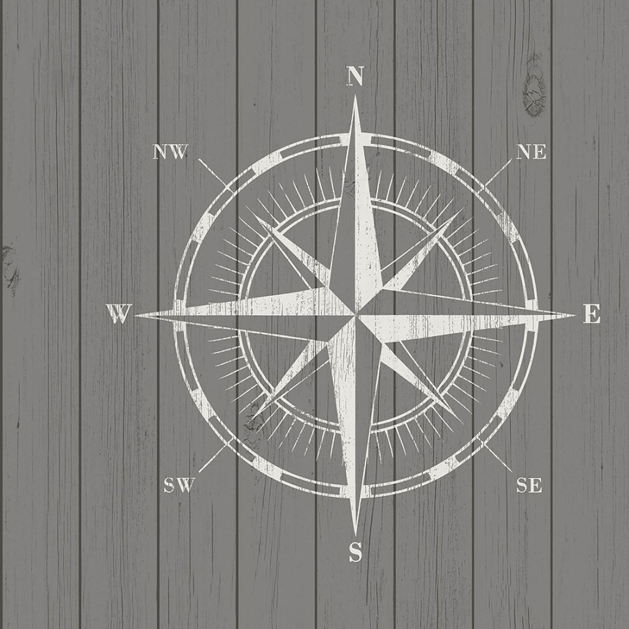 Flis tapeta za zid, Kompas na podlozi od drvenih obloga 138976, Regatta Crew, Esta Home Flis tapeta za zid, Kompas na podlozi od drvenih obloga 138976, Regatta Crew, Esta Home