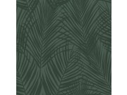 Flis tapeta za zid, palmovi listovi, zelena, 139303, Bloom, Esta Home