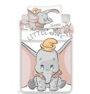 Posteljina za dječji krevetić Dumbo stripe baby 100/135, 40/60 Posteljina za dječji krevetić - Posteljina s licencijom