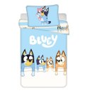 JERRY FABRICS Posteljina za dječji krevetić Bluey baby Pamuk, 100/135, 40/60 cm Posteljina za dječji krevetić - Posteljina s licencijom