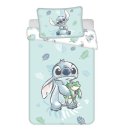 JERRY FABRICS Posteljina za dječji krevetić Lilo and Stitch Frog baby Pamuk, 100/135, 40/60 cm Posteljina za dječji krevetić - Posteljina s licencijom