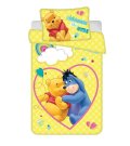 JERRY FABRICS Posteljina za dječji krevetić Medvjedić Pu Smile baby Pamuk, 100/135, 40/60 cm Posteljina za dječji krevetić - Posteljina s licencijom