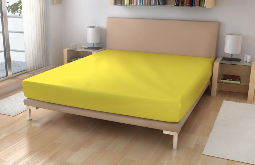 Plahte - Jersey 90x200 - Jersey plahta EXKLUSIVE Banana 90/200 Jersey plahta EXKLUSIVE Banana 90/200 - Jersey 90x200