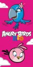 Ručnici, ponchos, ogrtači ručnici za plažu - Angry Birds Rio ručnik i Stella Pearl 70/140 Angry Birds Rio ručnik i Stella Pearl 70/140