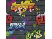 Dječja papirnata tapeta za zid graffiti 237801 Na zalihama